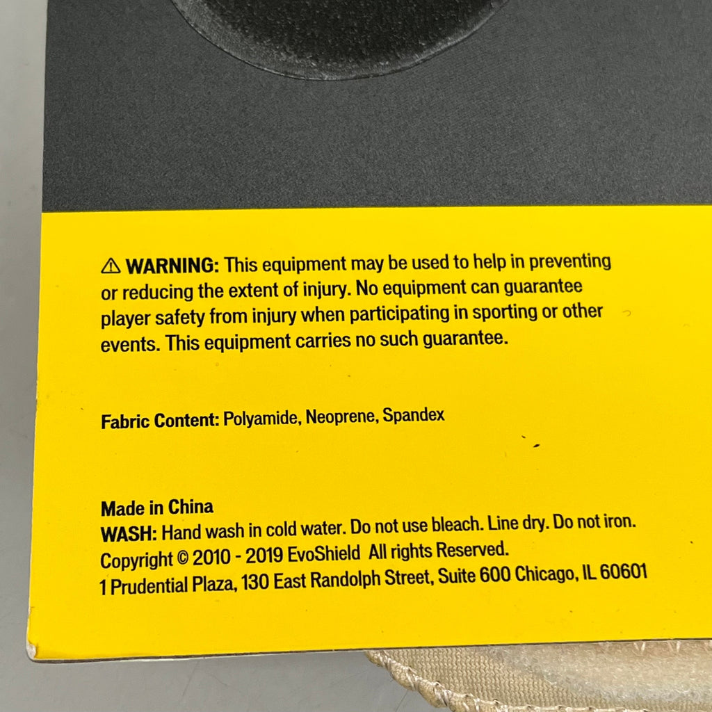 EVOSHEILD Protective Sliding Mitt Hand Guard Compression Strap Left Sand WTV4054