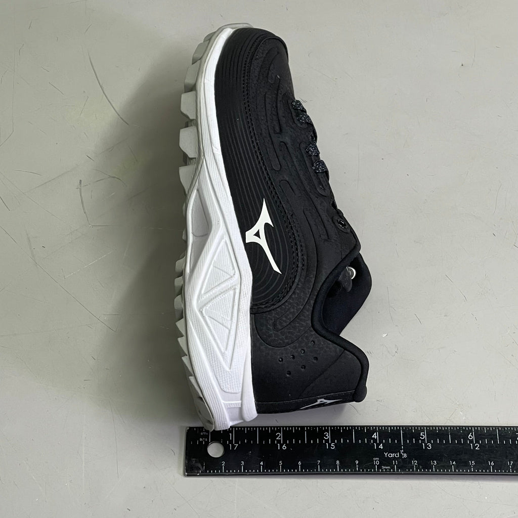 MIZUNO (PAIR) Ambition 3 Baseball Shoes US 4.5 Men's Black w/ White 11GT235109