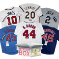 3x Hall of Famers Autographed/Signed Baseball Jerseys Mystery Box with PSA JSA or Beckett COA