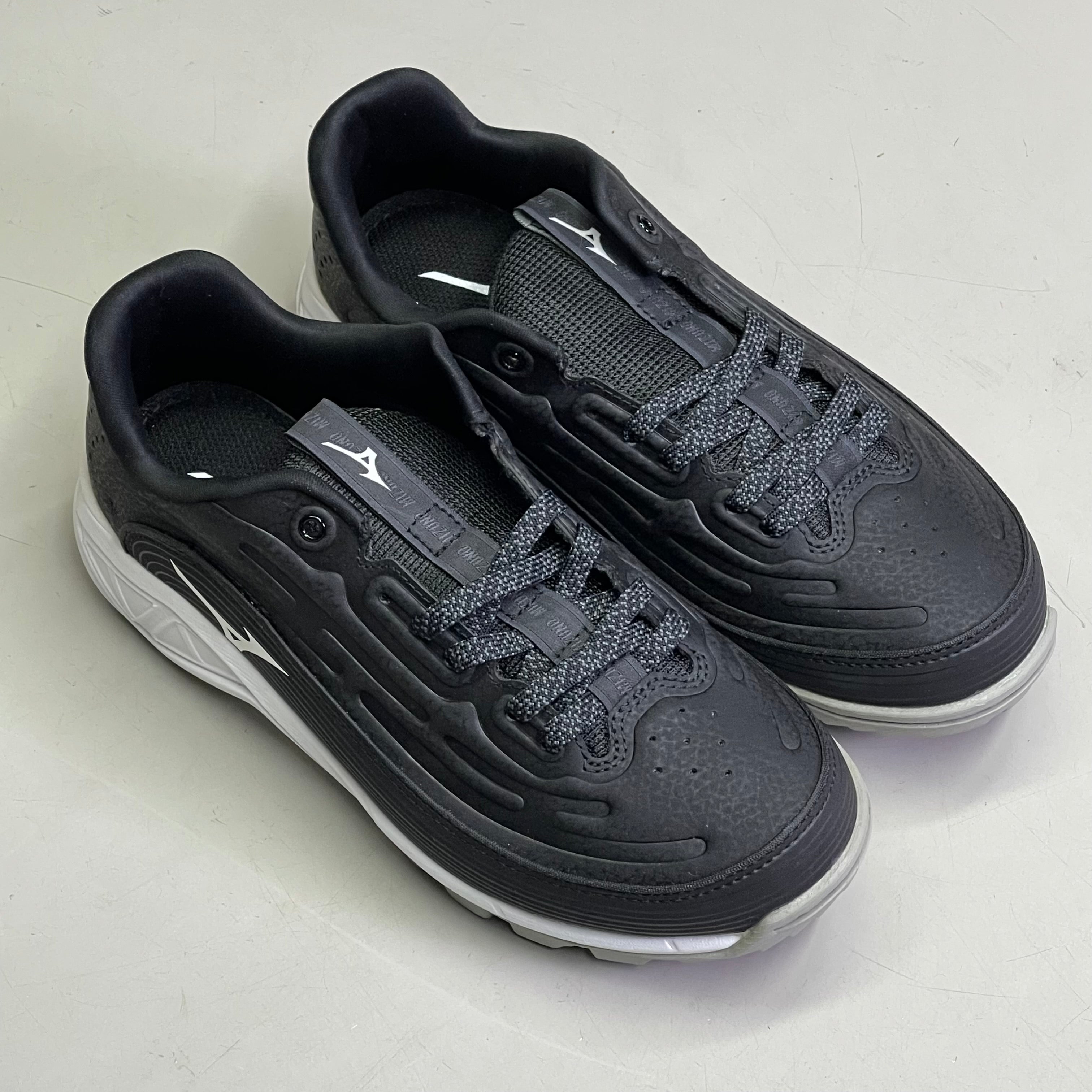 MIZUNO (PAIR) Ambition 3 Baseball Shoes US 4.5 Men's Black w/ White 11GT235109