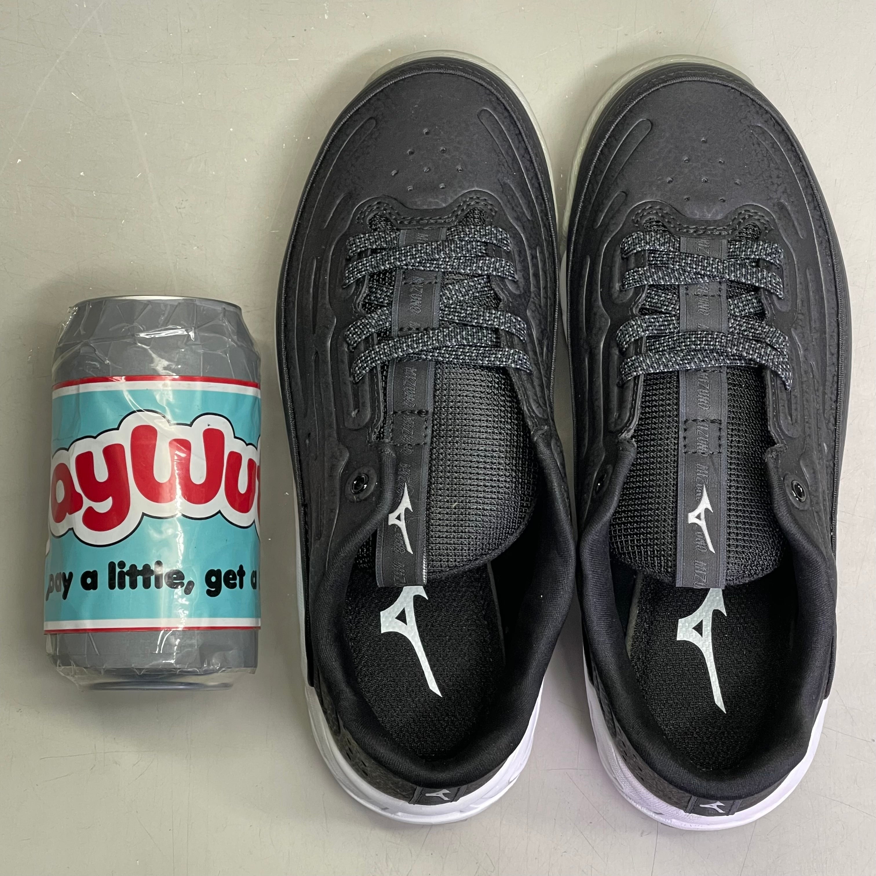MIZUNO (PAIR) Ambition 3 Baseball Shoes US 4.5 Men's Black w/ White 11GT235109
