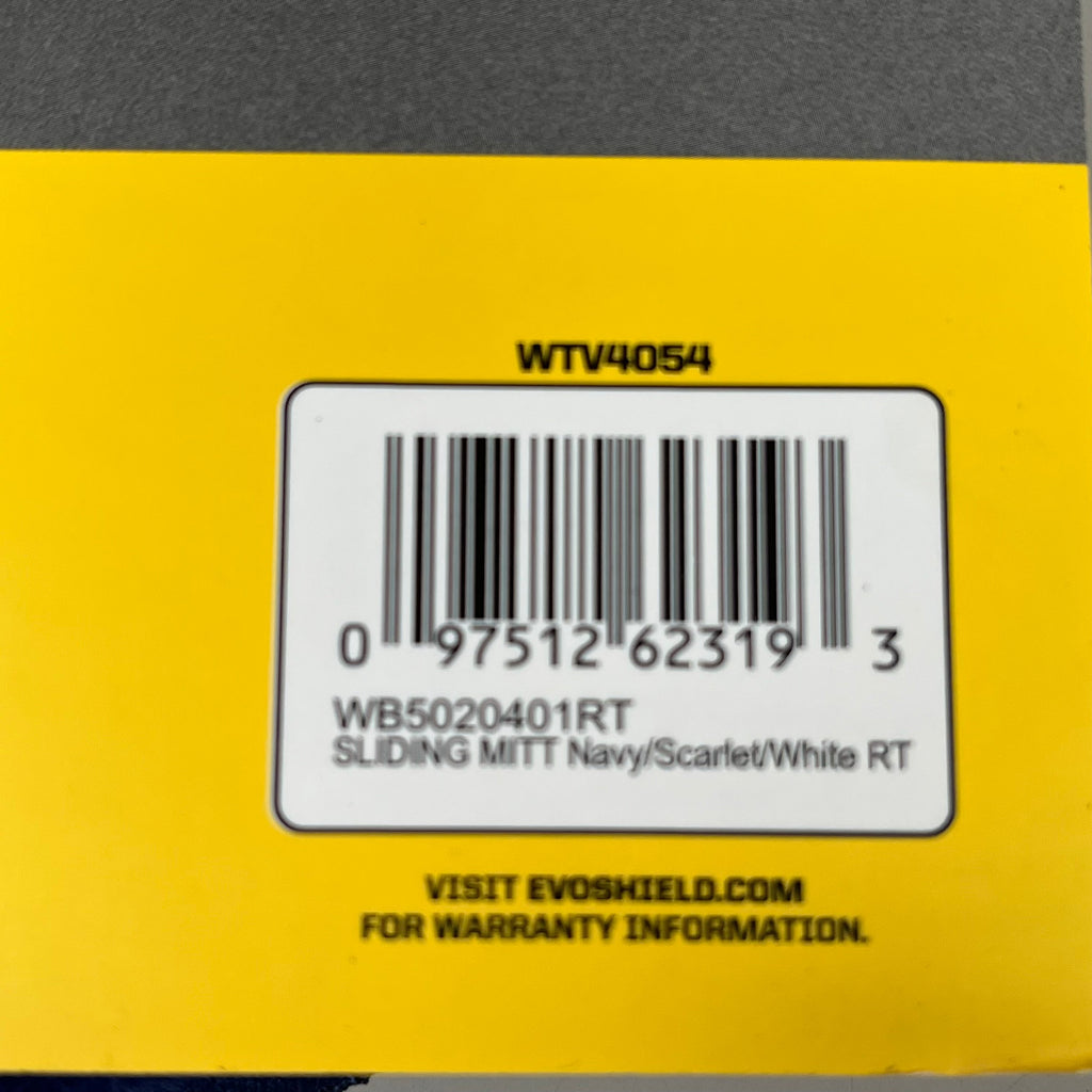 EVOSHEILD Protective Sliding Mitt Hand Guard Compression Strap Left USA WTV4054