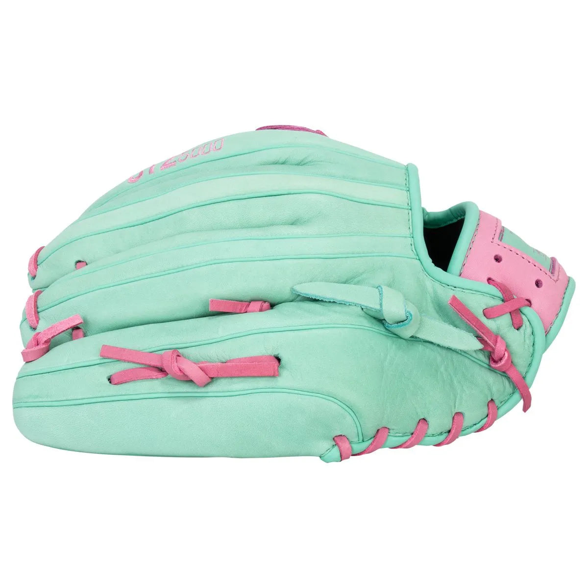 Franklin Sports CTZ5000 12.5" Baseball Glove Mint & Rose – Premium Cowhide Leather Fielding Mitt
