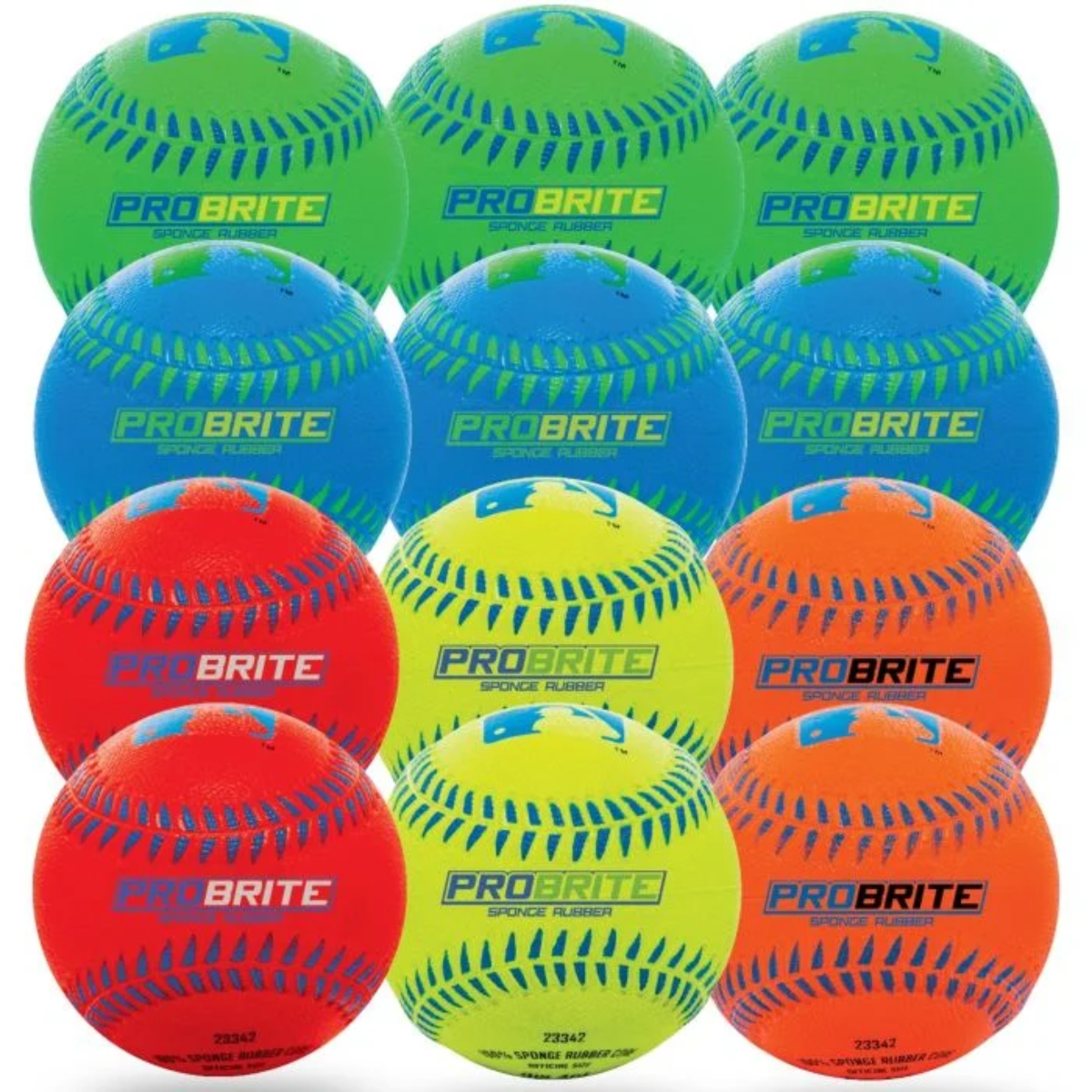 Franklin Probrite Neon Rubber 1 Random color Ball