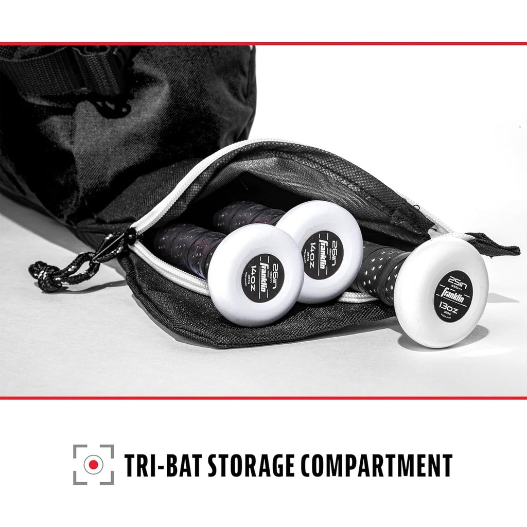 Franklin Sports Junior Baseball Equipment Bag - Stay Organized On and Off the Field