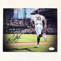 Autographed/Signed Paul Skenes Pittsburgh Pirates 8x10 Baseball Photo JSA COA