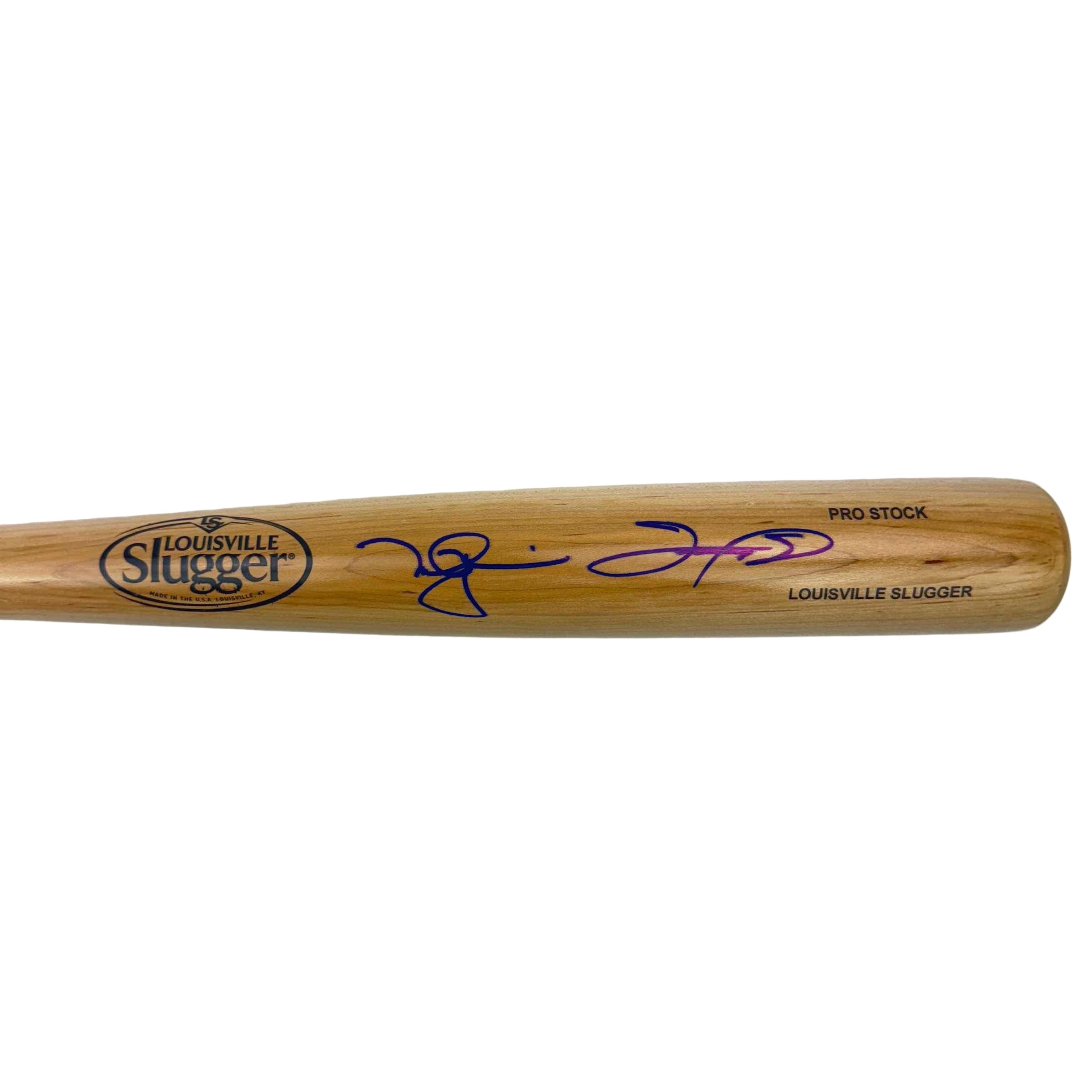 Autographed/Signed Mark McGwire & Sammy Sosa Dual Louisville Slugger Baseball Bat Beckett BAS COA