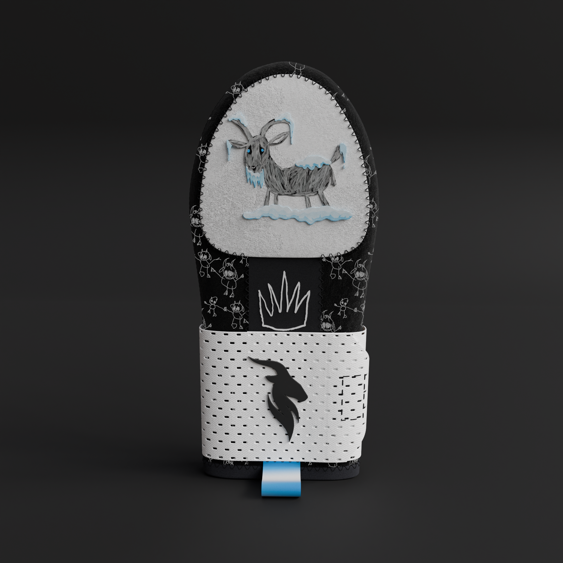 Iced Out Goat (Limited Collection) Sliding Mitt
