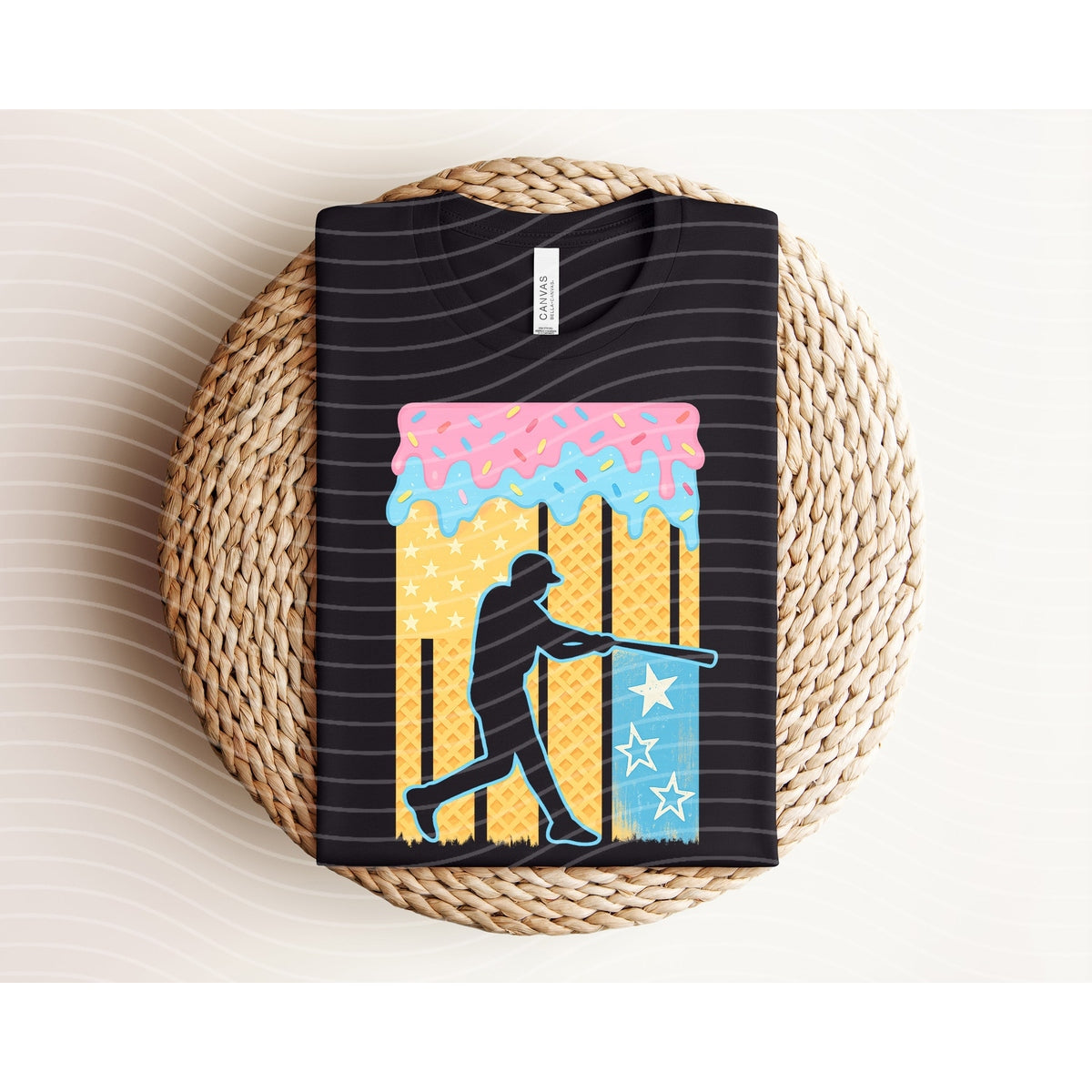 Baseball Drip Graphic Tee