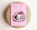 Baseball Pink Drip Graphic Tee