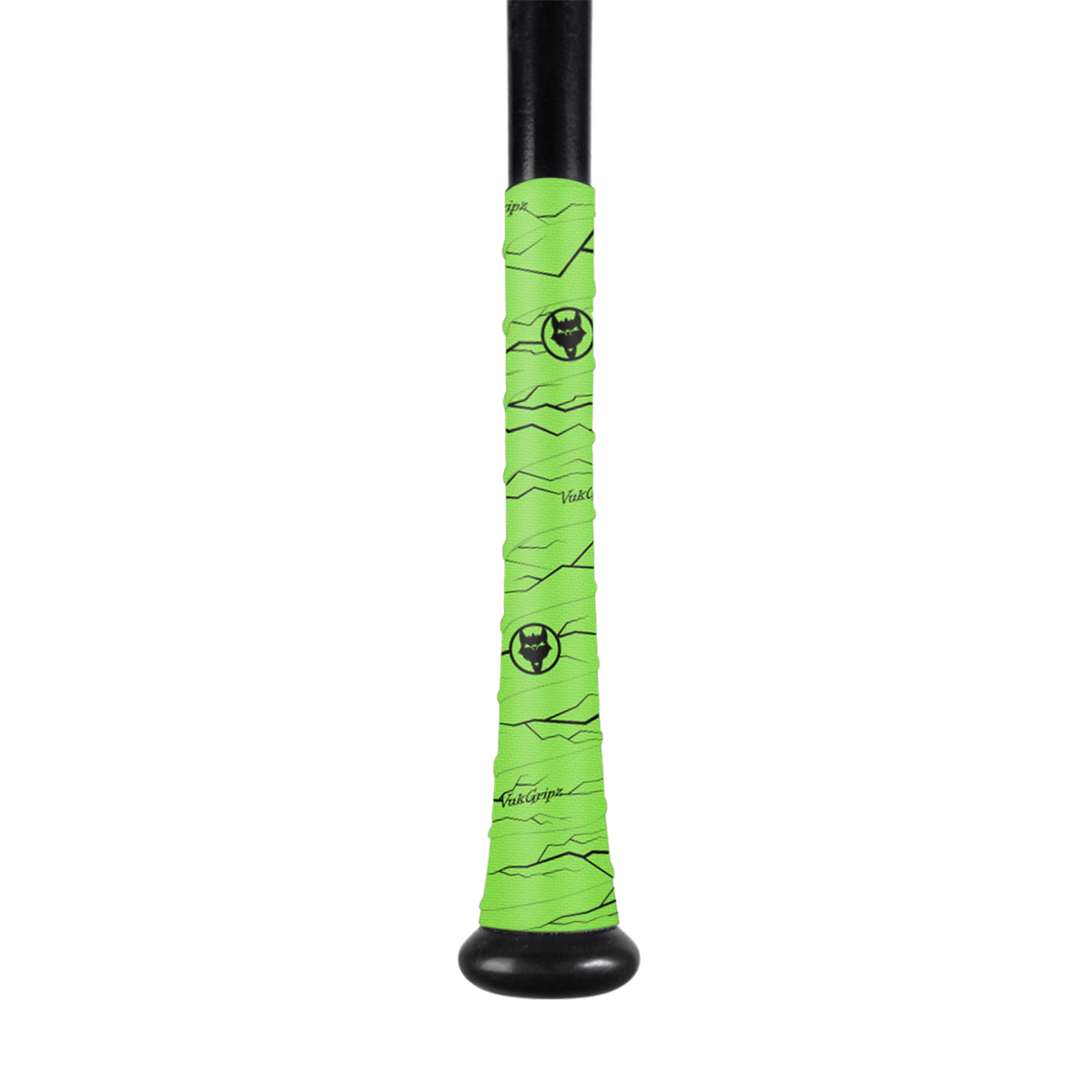 Pulse Neon Green Bat Grip Tape with Black