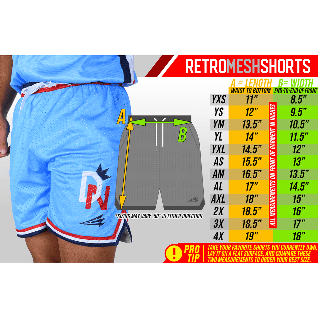 The Ice Cream Man Lifestyle Baseball Mesh Shorts
