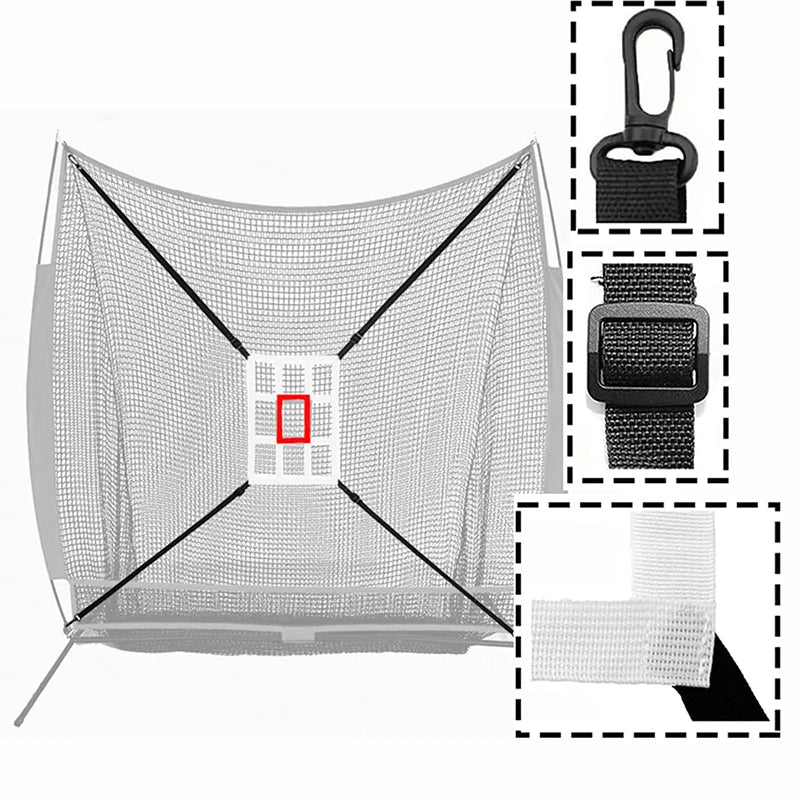 Portable Baseball Training Net for Hitting & Pitching