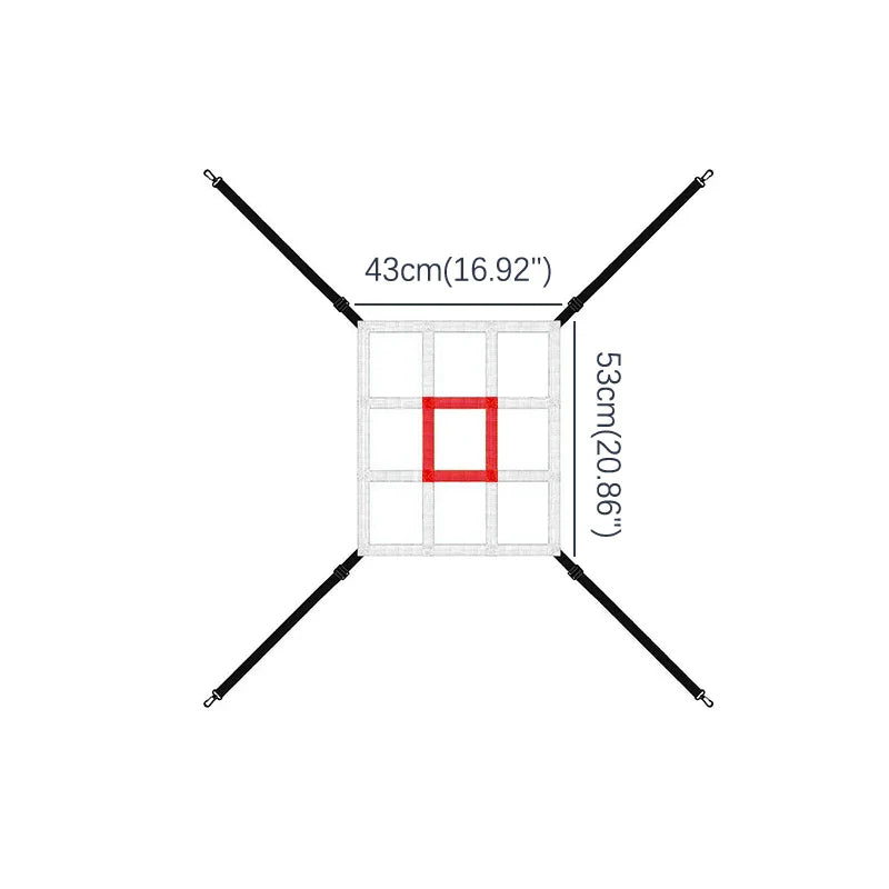 Portable Baseball Training Net for Hitting & Pitching
