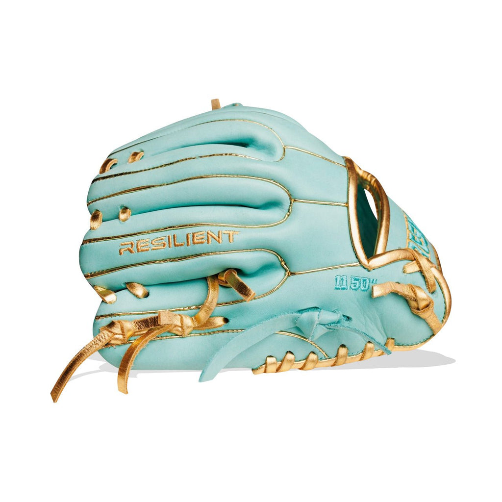 Relic MXT Series - Mint & Gold Baseball Glove