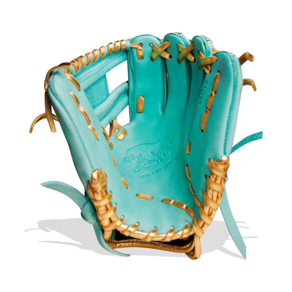 Relic MXT Series - Mint & Gold Baseball Glove