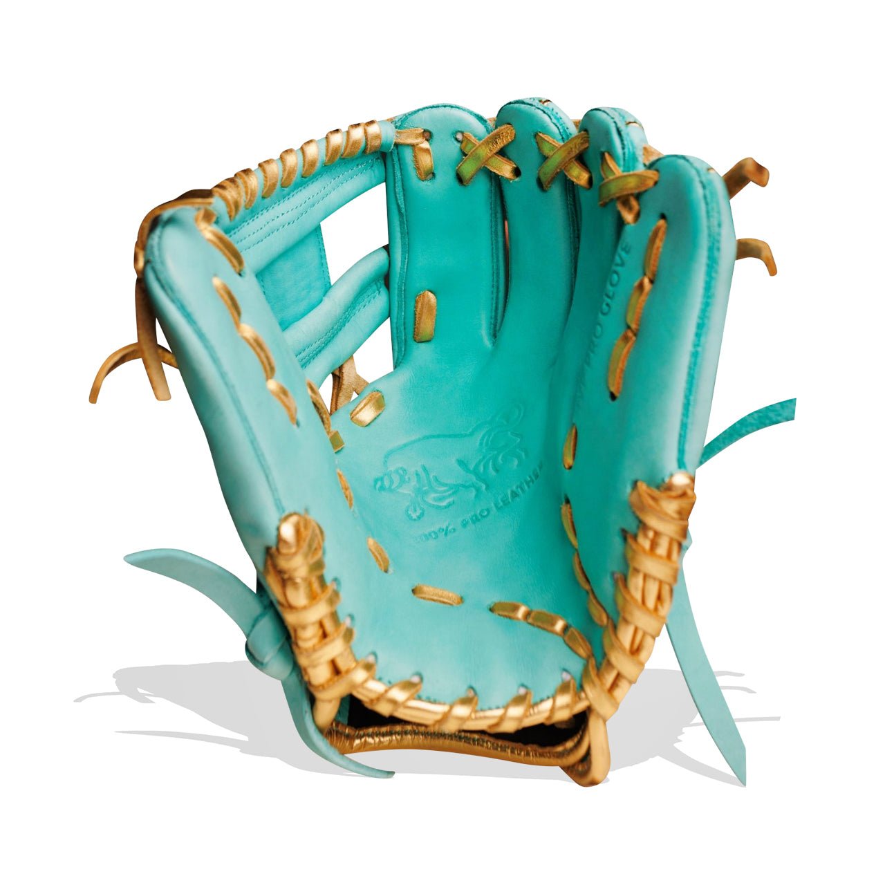 Relic MXT Series - Mint & Gold Baseball Glove